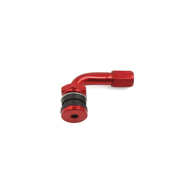 90 Degree Angled Tire Valve Caps Valve Stems Cover Adapter for Car Motorcycle Bike Scooter Red 90 Degree Angled Tire Valve Caps Valve Stems Cover Adapter for Car Motorcycle Bike Scooter Red